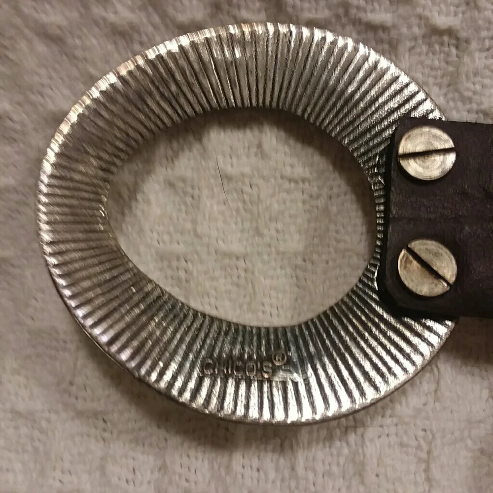 Chico's Brown Leather Belt